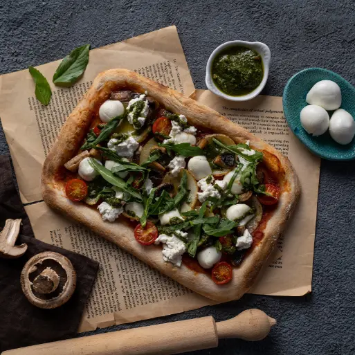 MUSHROOM & POTATO SLICE